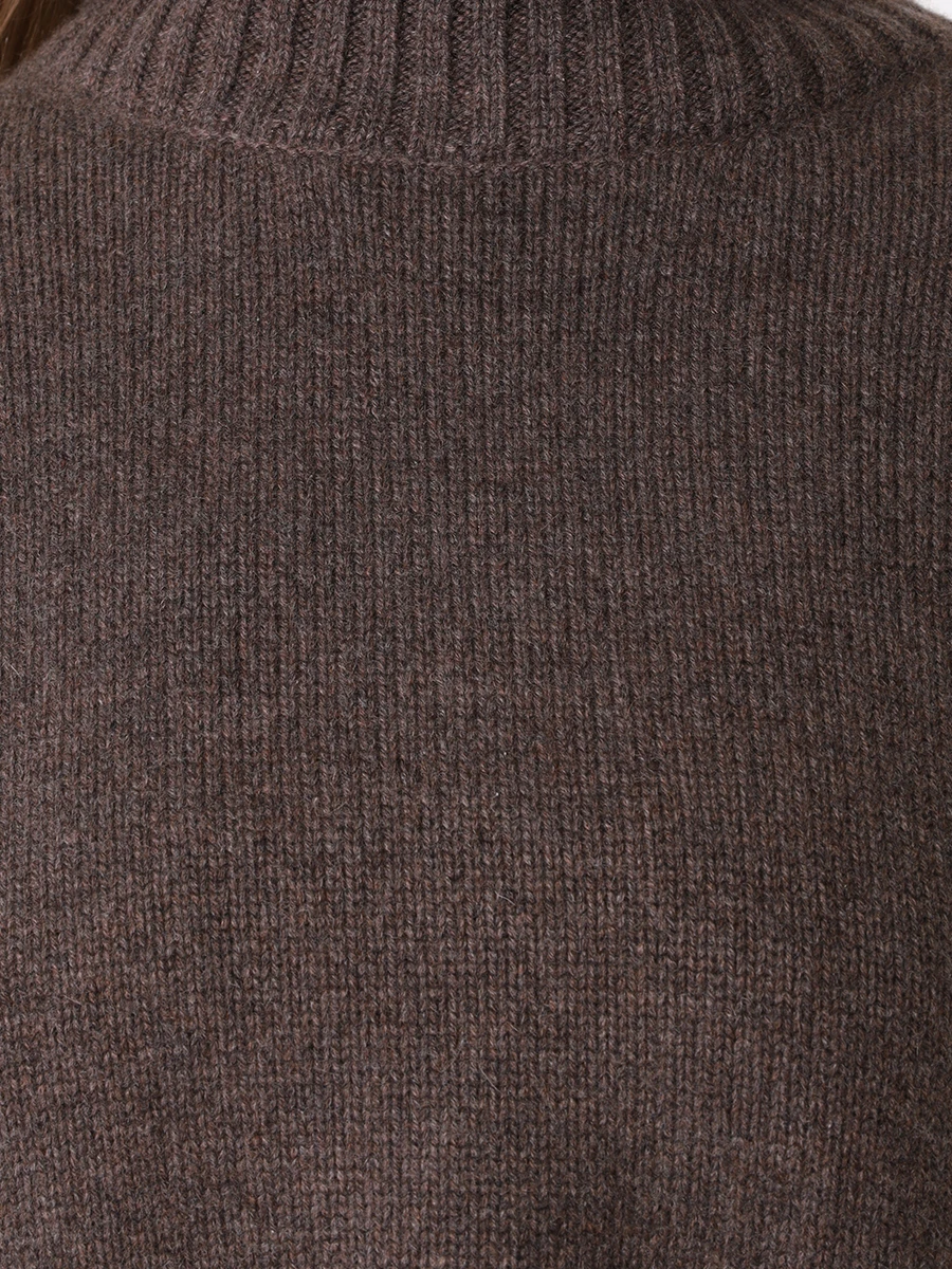 Свитер кашемировый ADDICTED МК840 ZY32293, размер 46, цвет коричневый - фото 5