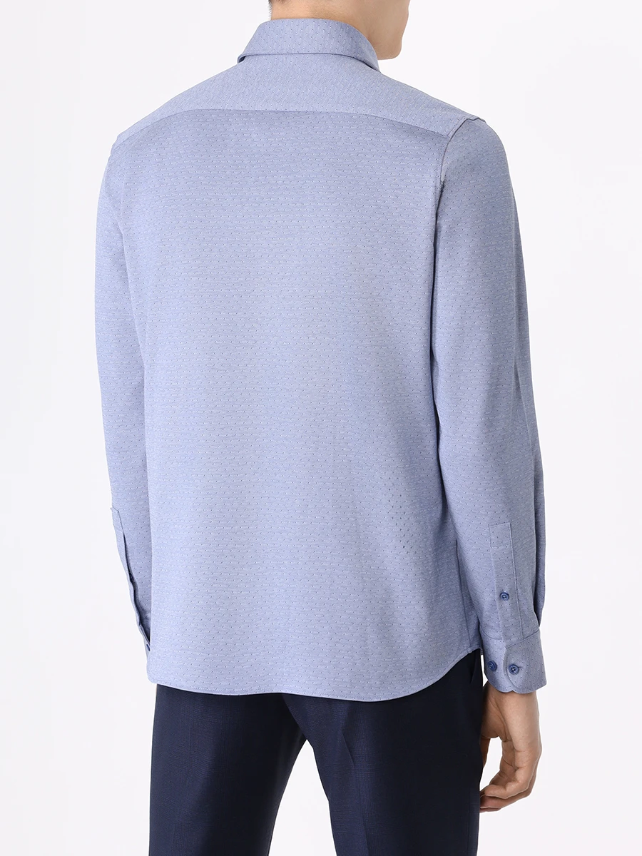 

Рубашка Casual Fit хлопковая, Голубой, 50508922/479