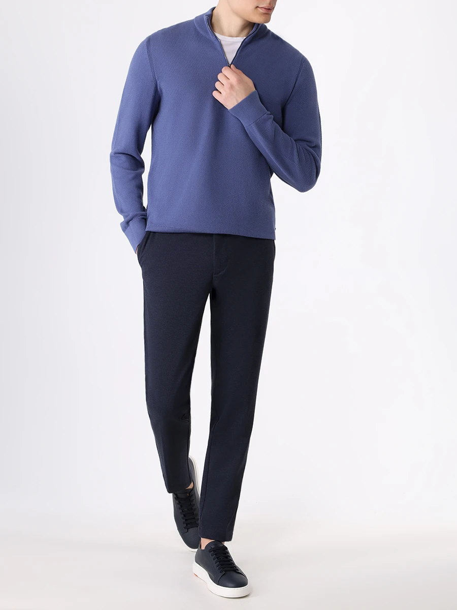 Брюки Slim Fit BOSS 50507573/404 Синий  Фото 2