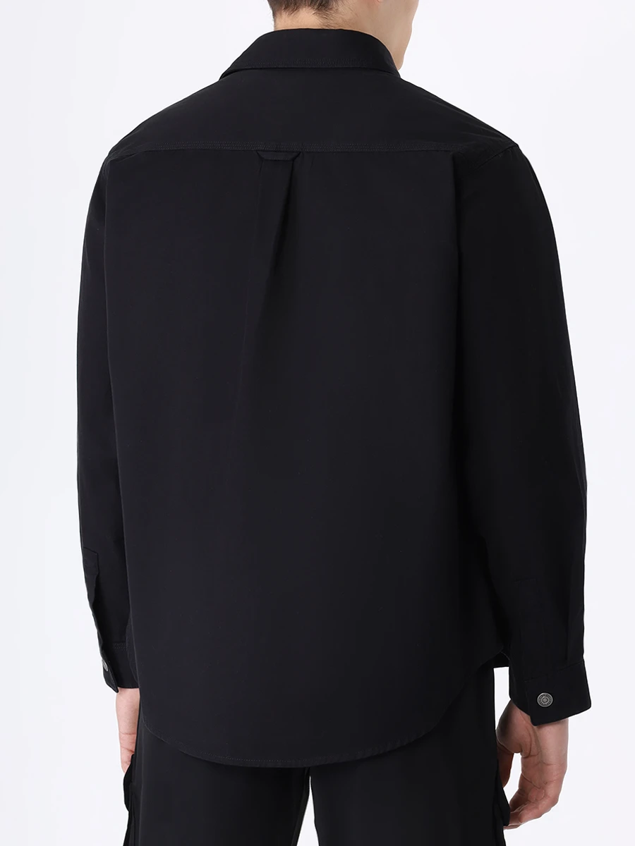 Рубашка Regular Fit хлопковая HUGO 50500199/001, размер 52, цвет черный 50500199/001 - фото 3