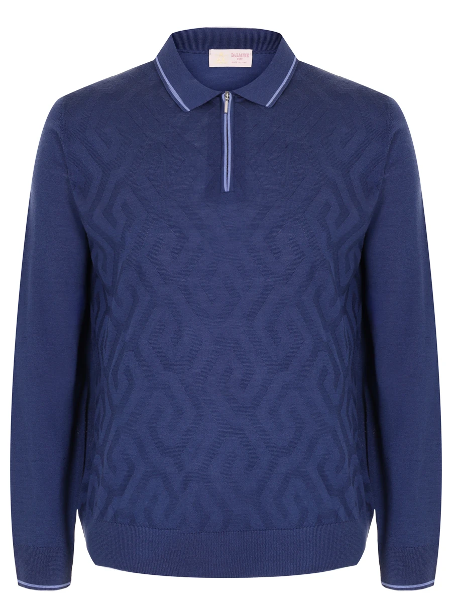 Поло шерстяное DALMINE 730049/002 Темно- Синий 