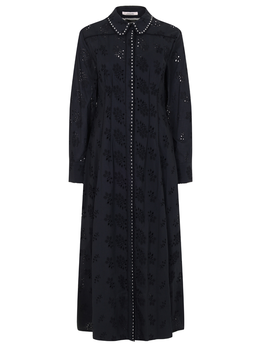 Платье хлопковое DOROTHEE SCHUMACHER 448204 999 Черный 