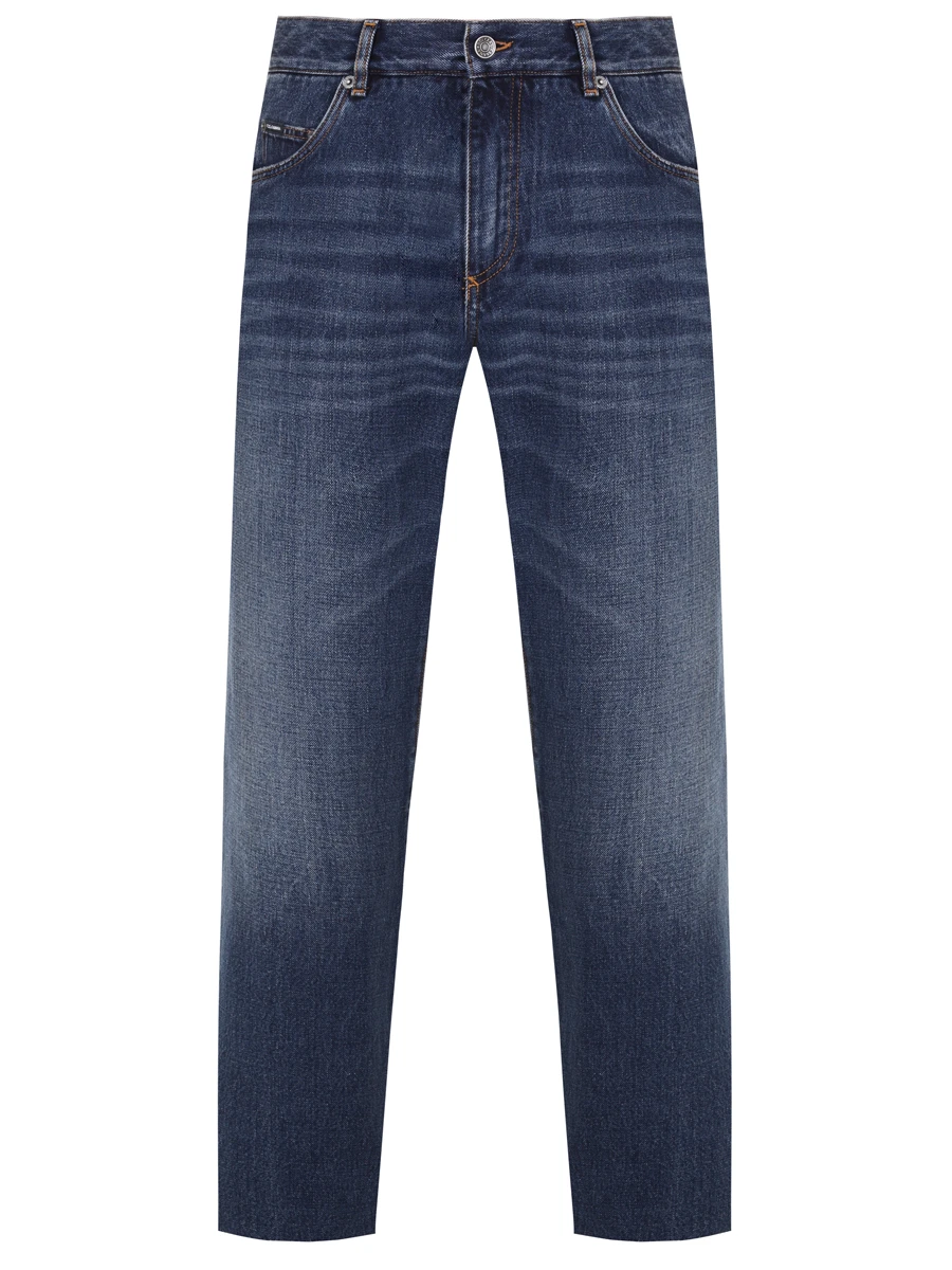 Джинсы Regular Fit хлопковые DOLCE & GABBANA GP02XD G8KE5 S9001 Синий 