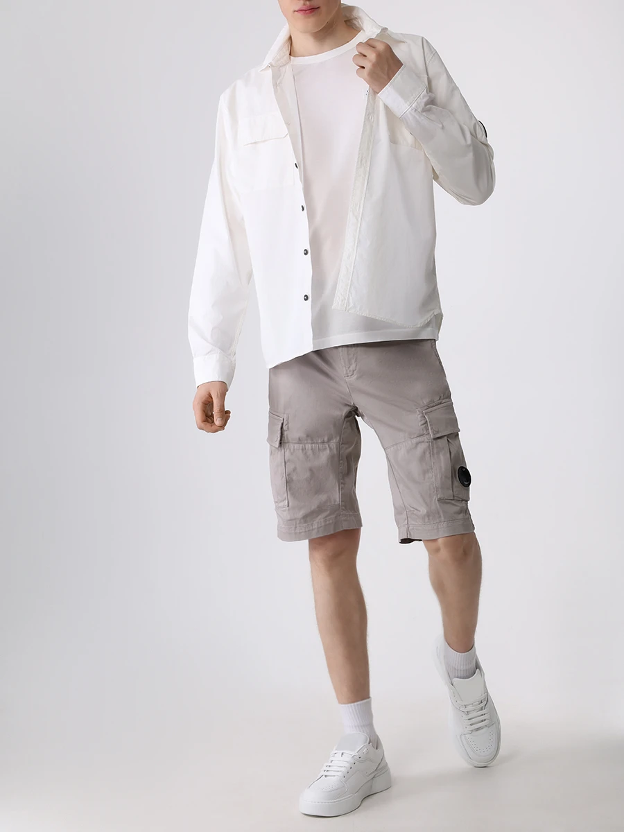 

Футболка хлопковая, Белый, 16CMTS087A-006374G/103