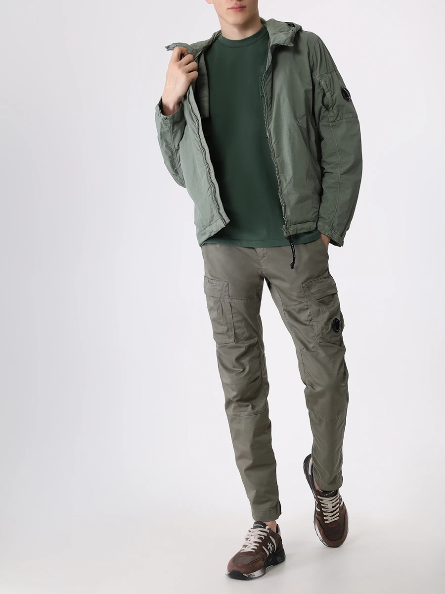 

Футболка хлопковая, Зеленый, 16CMTS211A-005697G/649