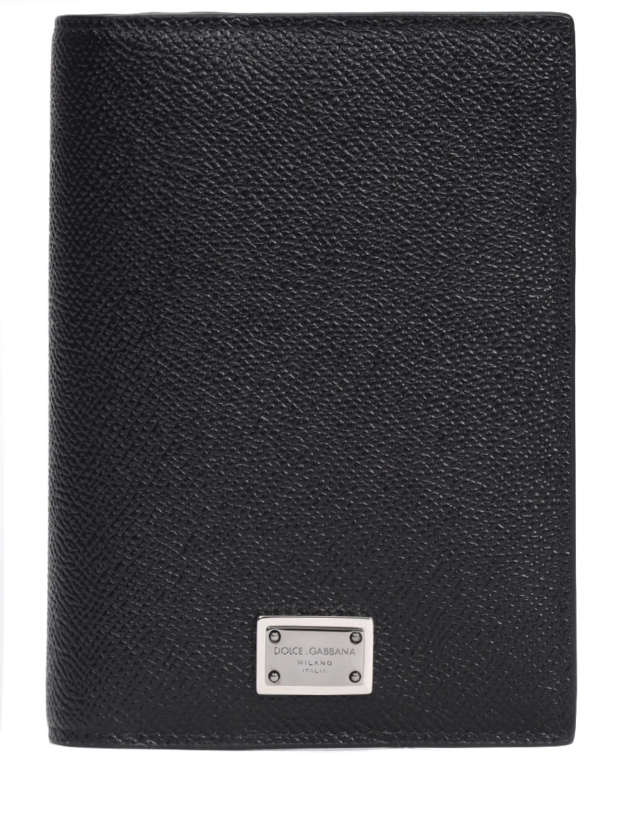 Обложка для документов кожаная DOLCE & GABBANA BP2215 AG219 80999, размер Один размер, цвет черный