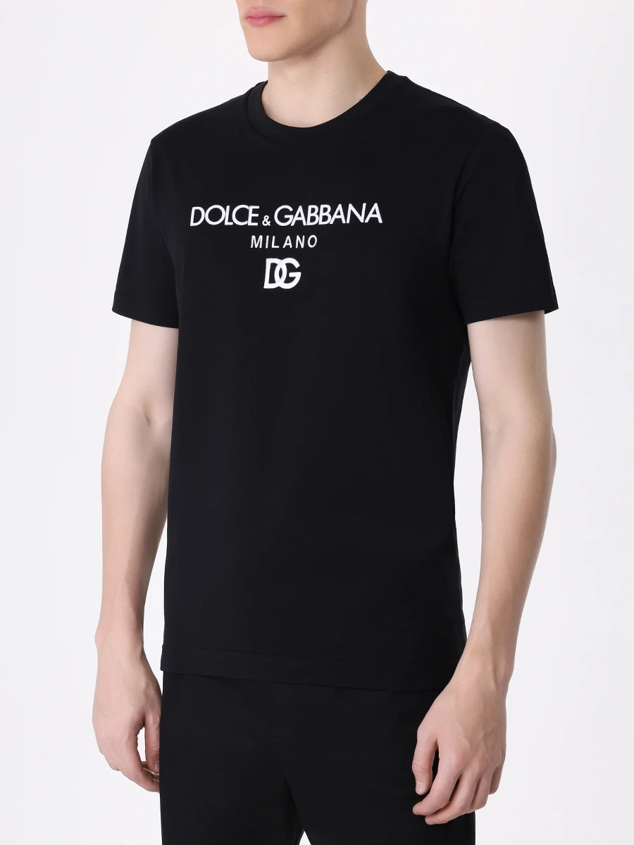 

Футболка хлопковая, Черный, G8PD7Z G7B9X N0000