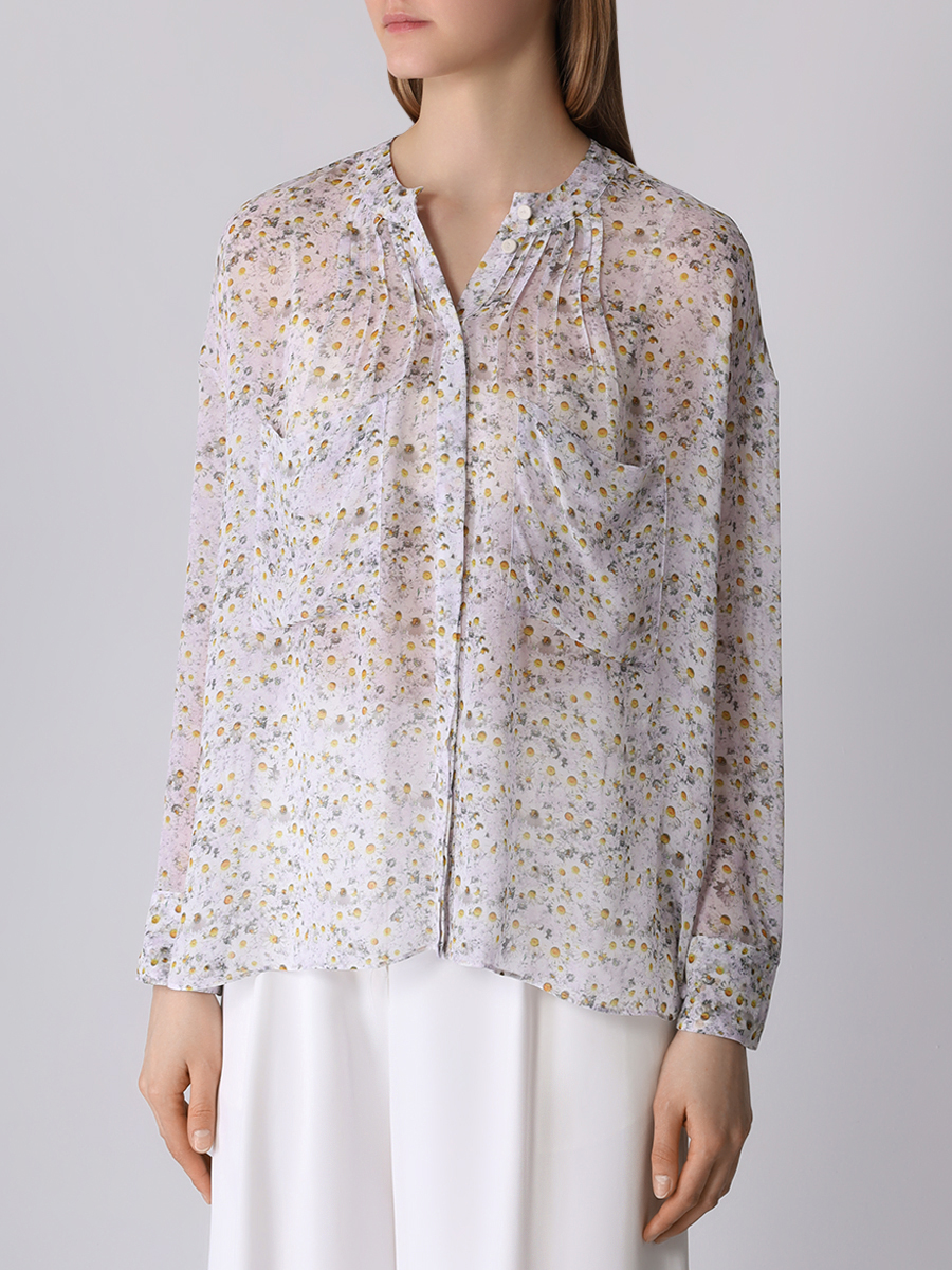 Блуза из вискозы DOROTHEE SCHUMACHER 449126 012, размер 46, цвет розовый - фото 4