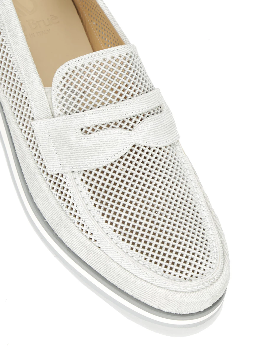 

Лоферы замшевые, Серый, AB8173Q-GU