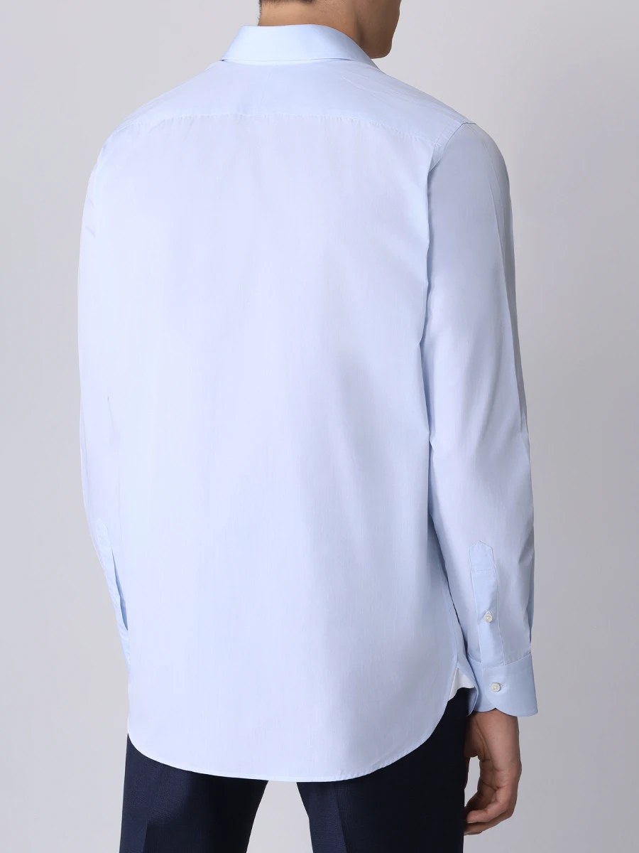 Рубашка Regular Fit хлопковая CANALI GX02022/402/7718, размер 60, цвет голубой GX02022/402/7718 - фото 3