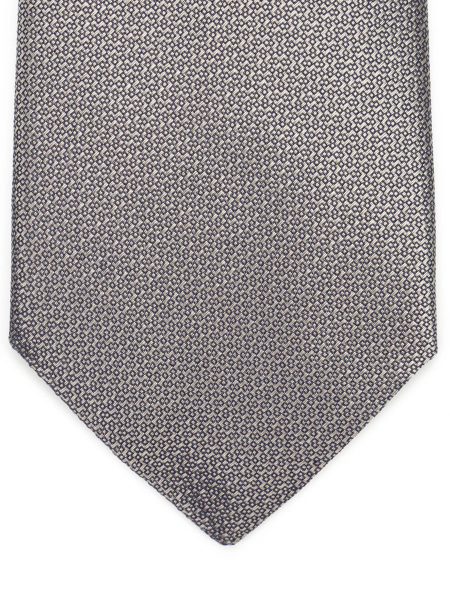Галстук шелковый CANALI HJ03922/24/2 Серый  Фото 3