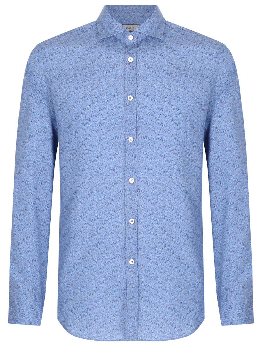 Рубашка Regular Fit из лиоцелла CANALI