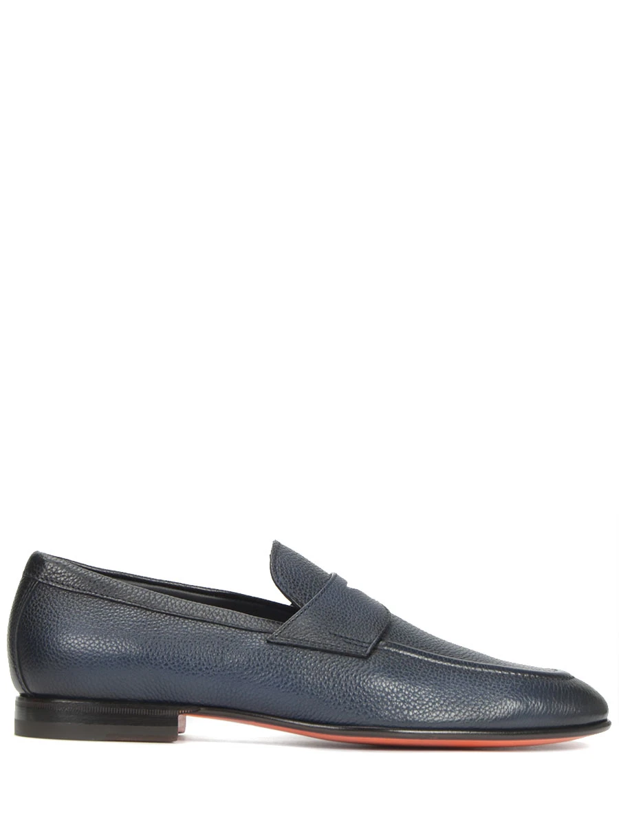 

Лоферы кожаные, Синий, MCNG18104LA3SSDSU59