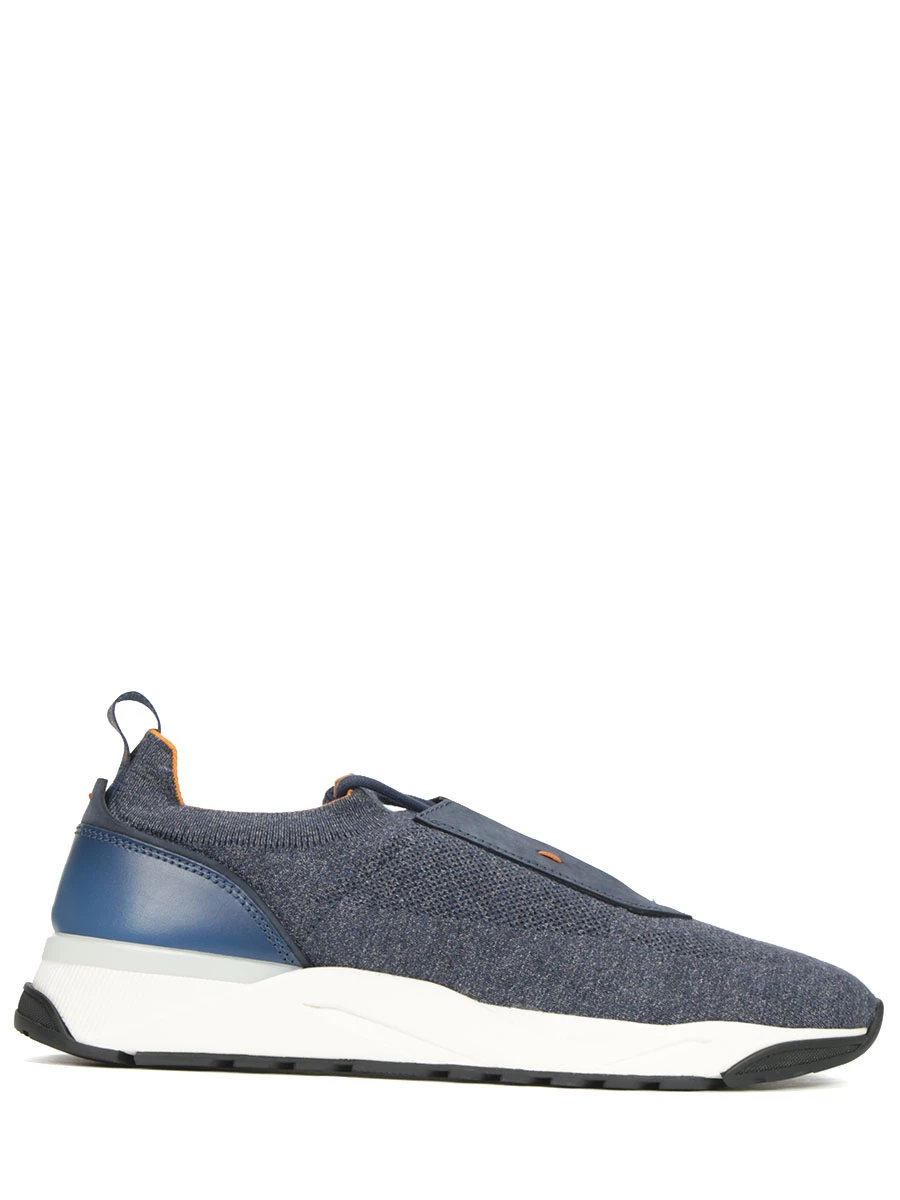Кроссовки текстильные SANTONI MBIO21601BINNDKMU61 Синий 