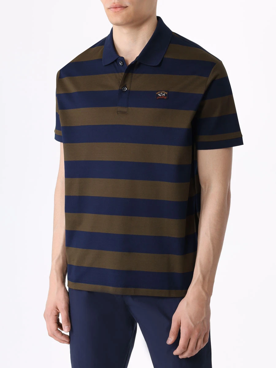 

Поло хлопковое, Синий, C0P1012/148