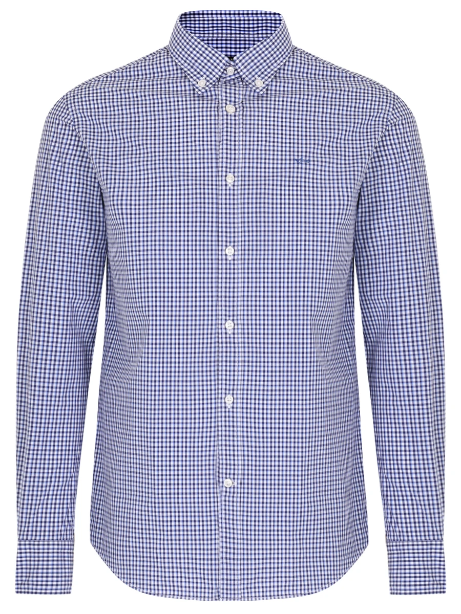 Рубашка Regular Fit хлопковая PAUL & SHARK C0P3037/001, размер 50, цвет белый C0P3037/001 - фото 1