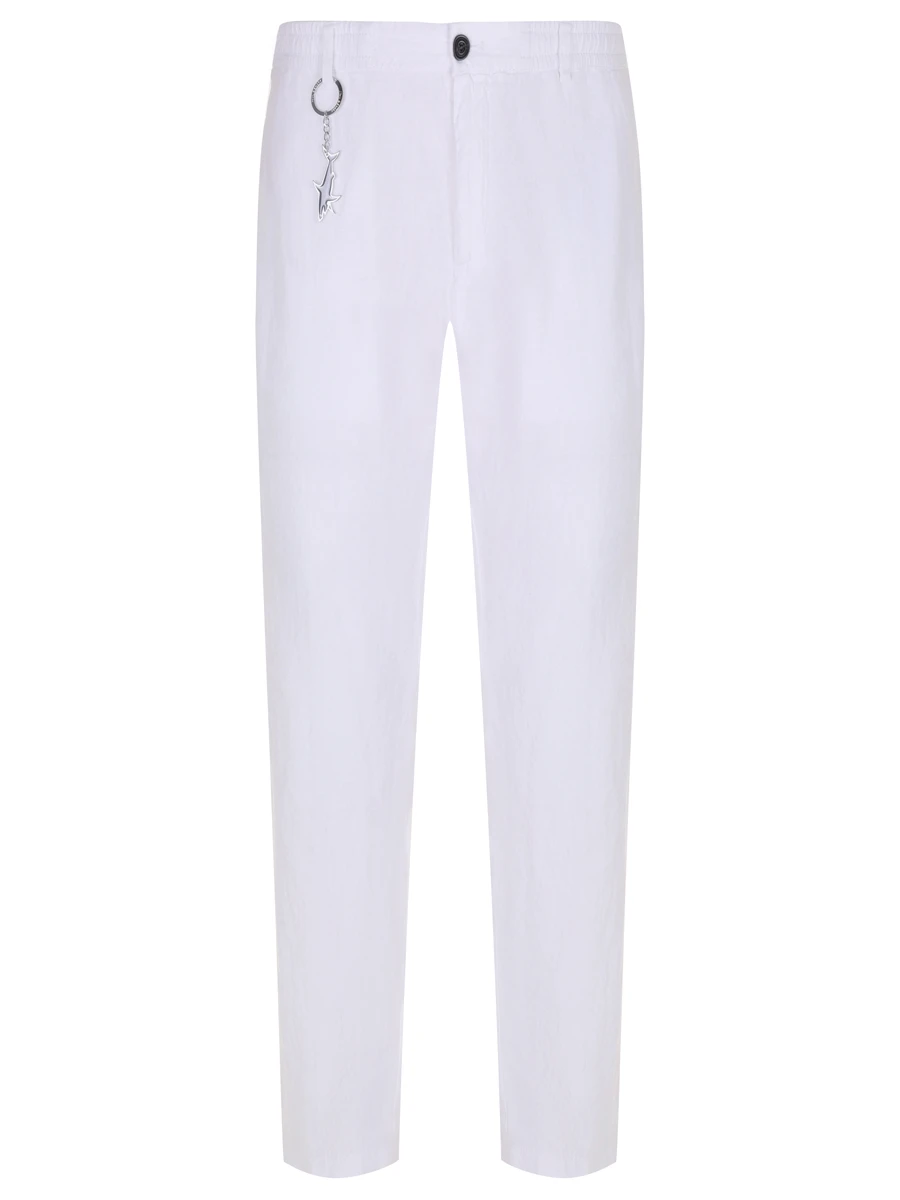 

Брюки льняные, Белый, 24414041/010