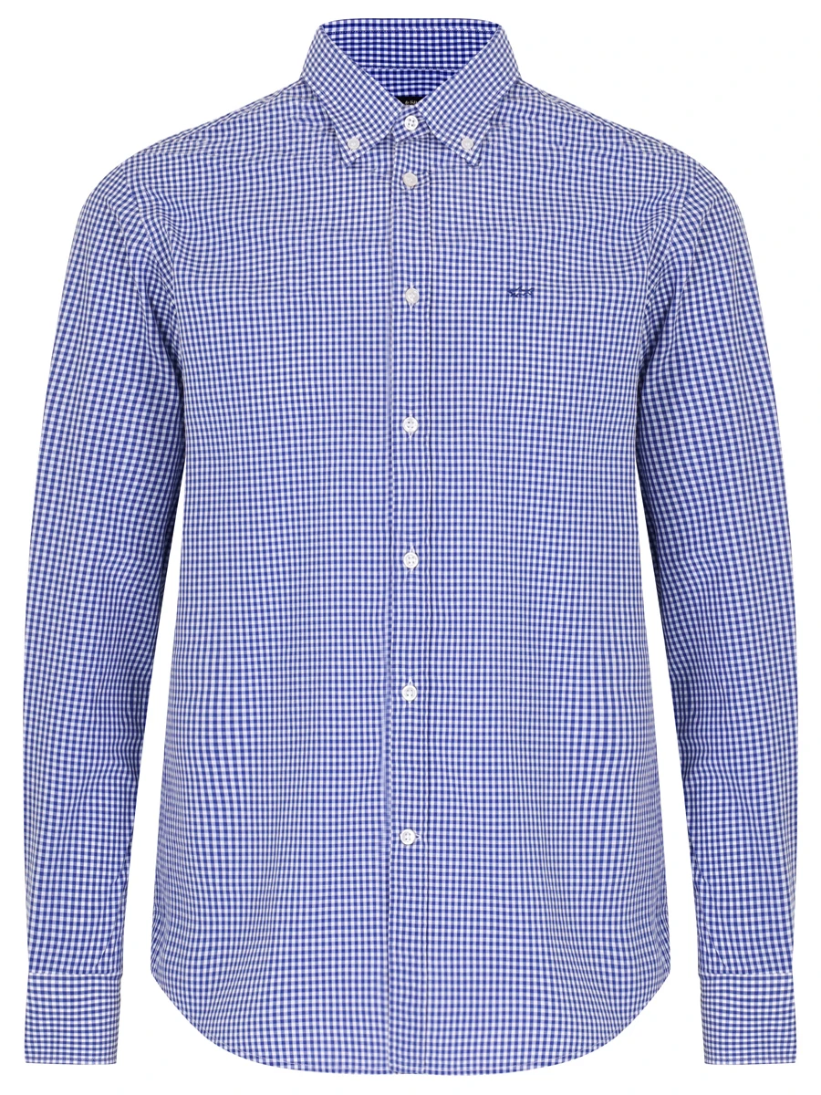 Рубашка Regular Fit хлопковая PAUL & SHARK C0P3034/443, размер 58, цвет белый C0P3034/443 - фото 1