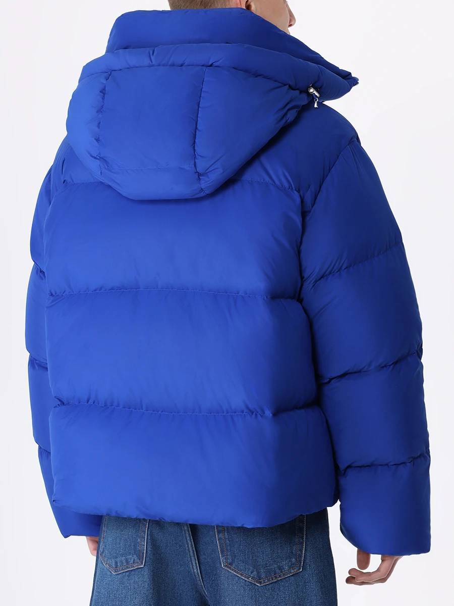 Пуховик стеганый OFF-WHITE OMEJ006F23FAB0011 6969 Синий  Фото 3