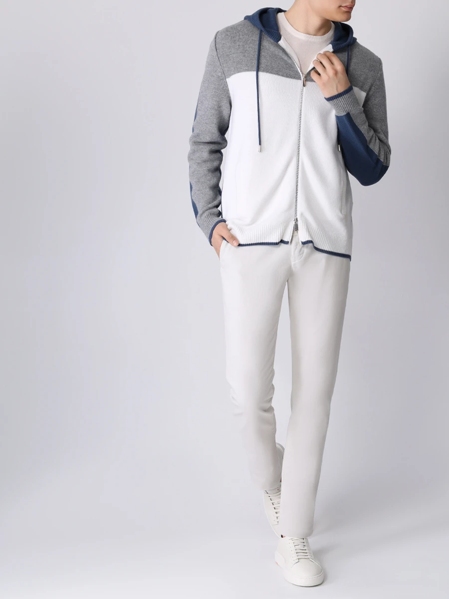 Кардиган шерстяной SVEVO 4016SA23 V11D Белый  Фото 2