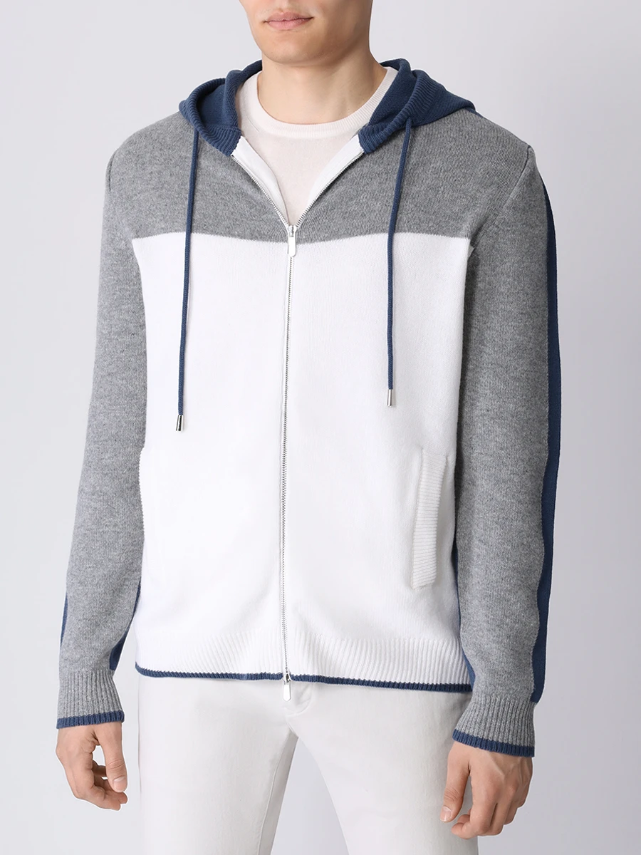 Кардиган шерстяной SVEVO 4016SA23 V11D Белый  Фото 4