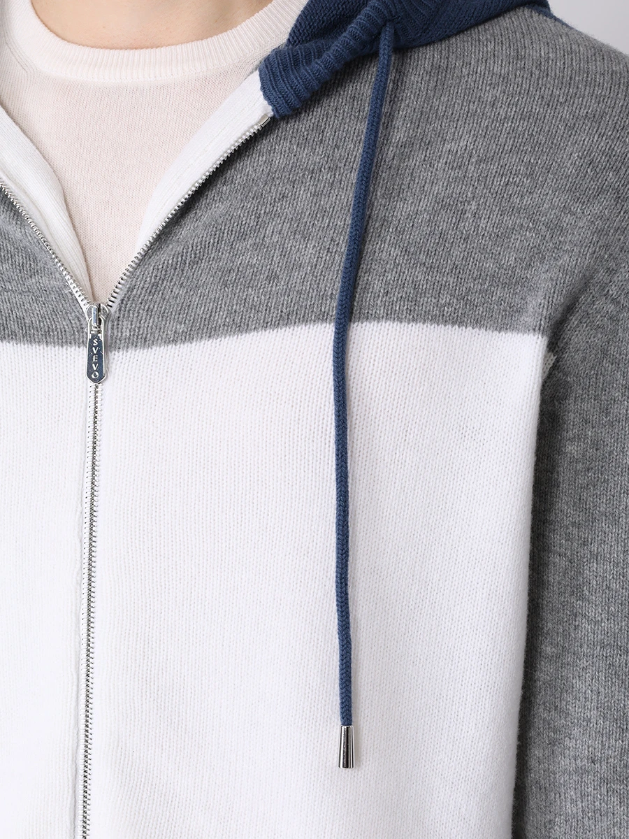 Кардиган шерстяной SVEVO 4016SA23 V11D Белый  Фото 5