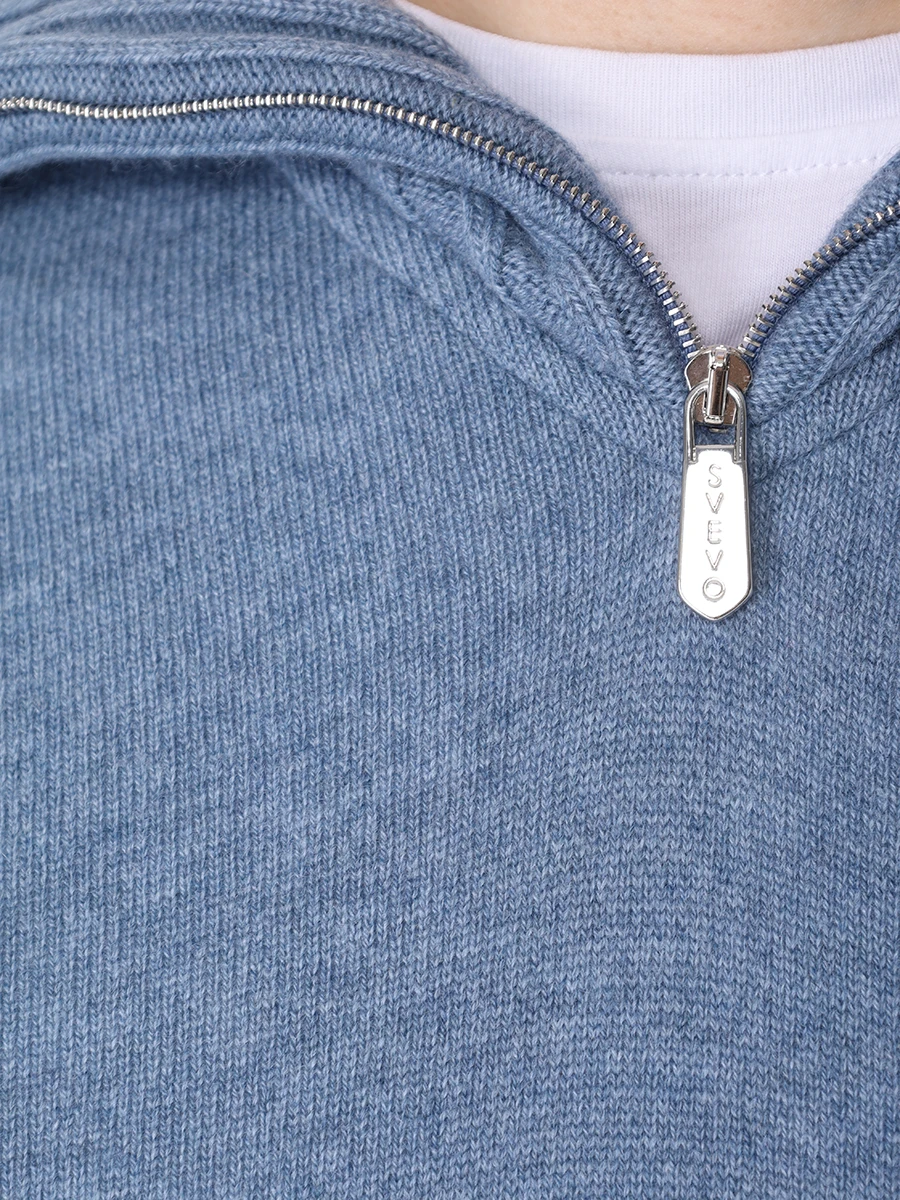 Джемпер кашемировый SVEVO 01056SA23 200756 Голубой  Фото 6