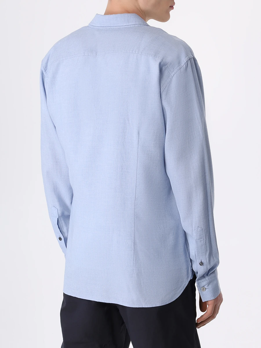Рубашка Slim Fit из модала Timi BOGNER 58668838/331 TIMI, размер 48, цвет голубой 58668838/331 TIMI - фото 3