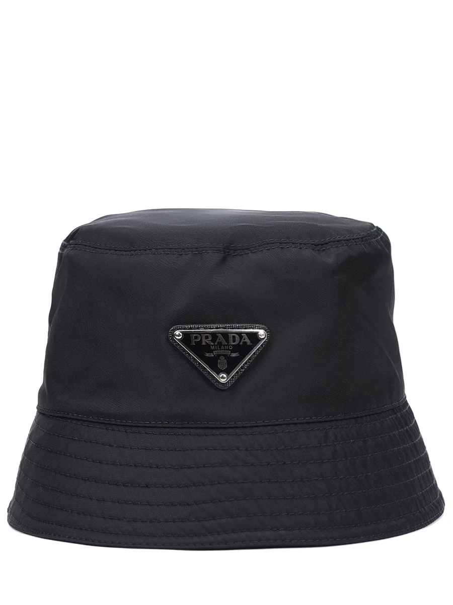 Панама однотонная PRADA 1HC137 F0002 Черный 