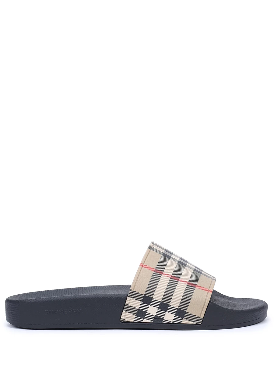 Шлепанцы резиновые BURBERRY 8057037 A7028 Бежевый 