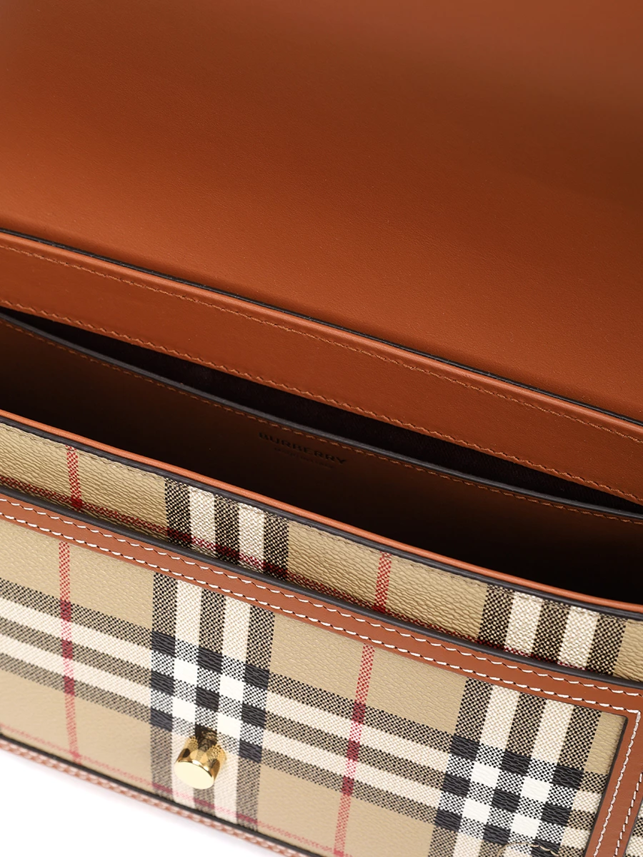 Сумка из экокожи BURBERRY 8066226 A9534 Бежевый  Фото 4