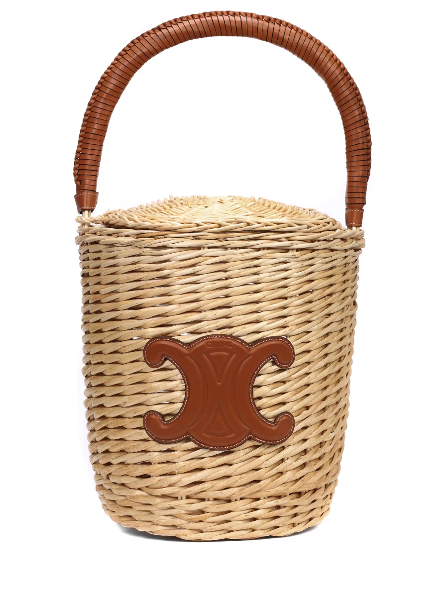 Сумка соломенная CELINE 190042FDA 04LU Бежевый 