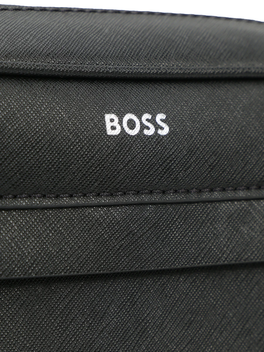 Несессер кожаный BOSS 50512026/001, размер Один размер, цвет черный 50512026/001 - фото 4