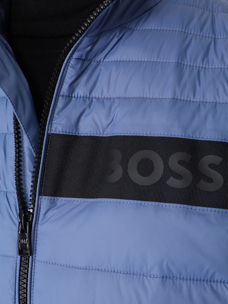 Жилет стеганый BOSS 50464300/479 Голубой  Фото 5