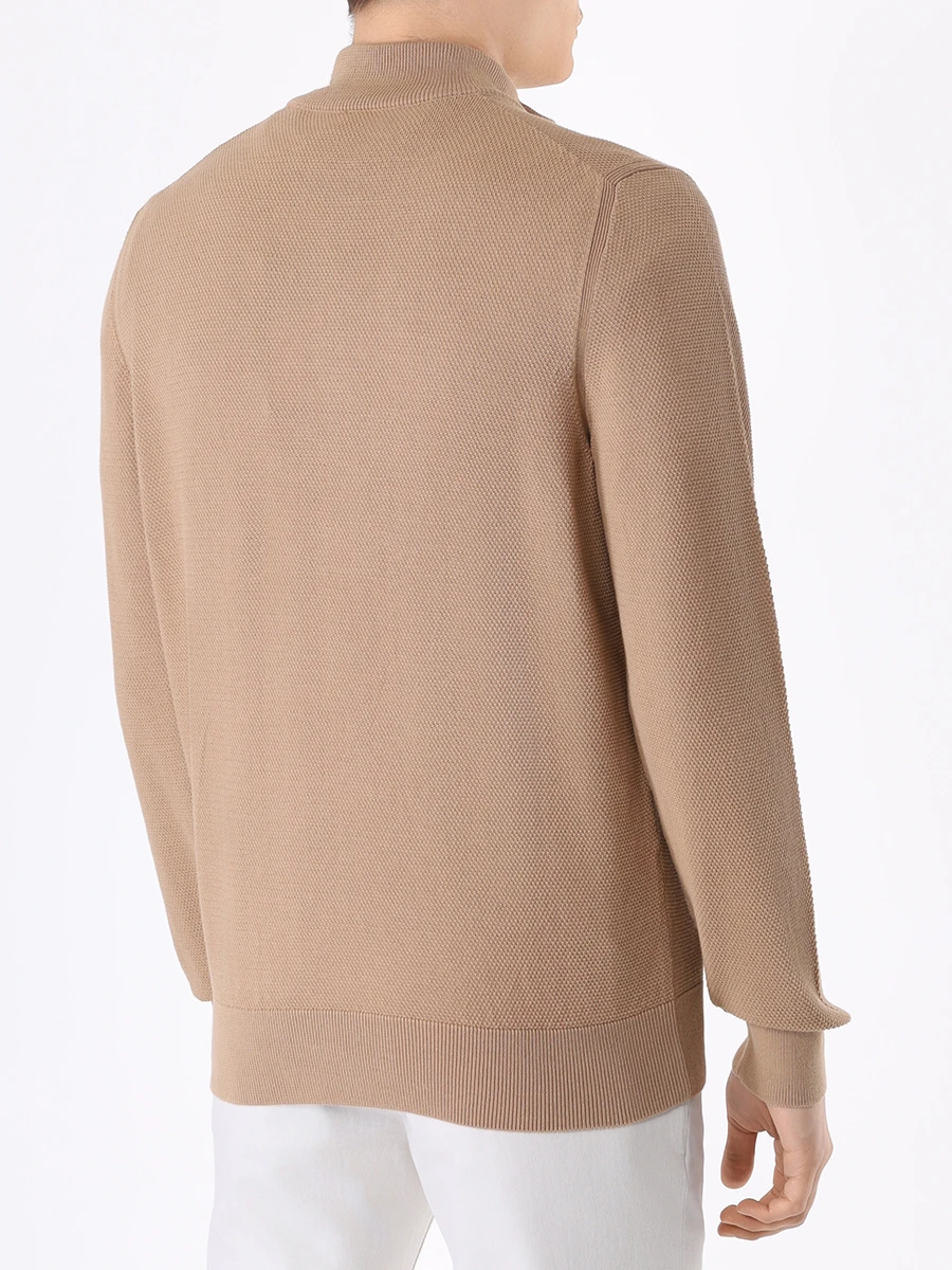 

Джемпер хлопковый, Бежевый, 50505997/260