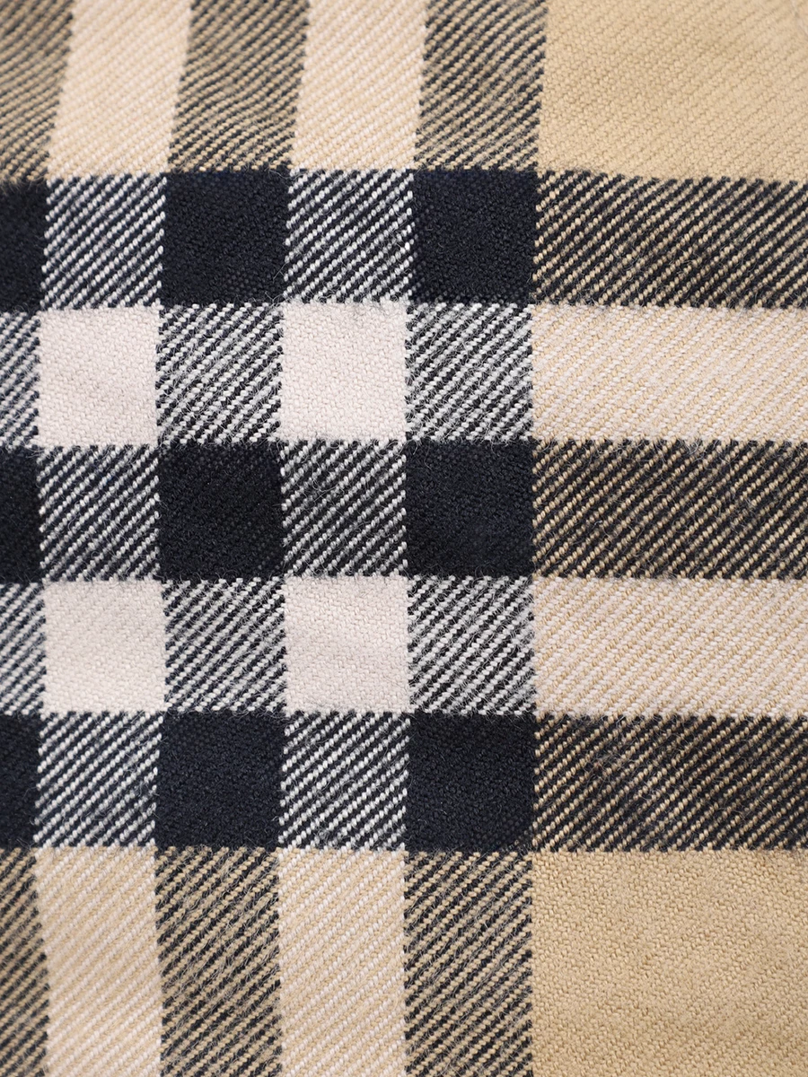 Бейсболка хлопковая BURBERRY 8075641 A7026 Клетка  Фото 3