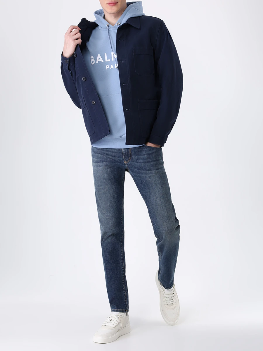 

Худи хлопковое, Голубой, CH1JR002BB65