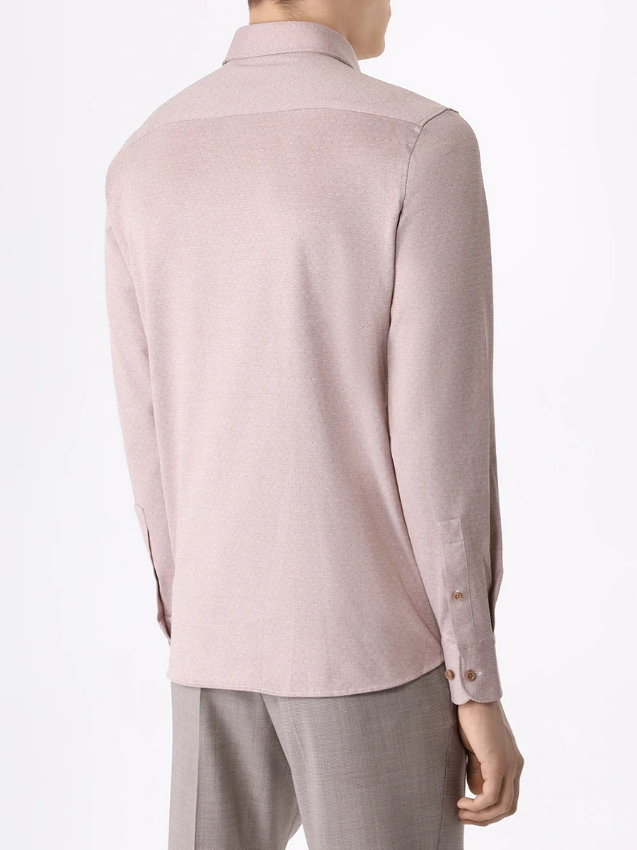 

Рубашка Casual Fit хлопковая, Бежевый, 50508922/260