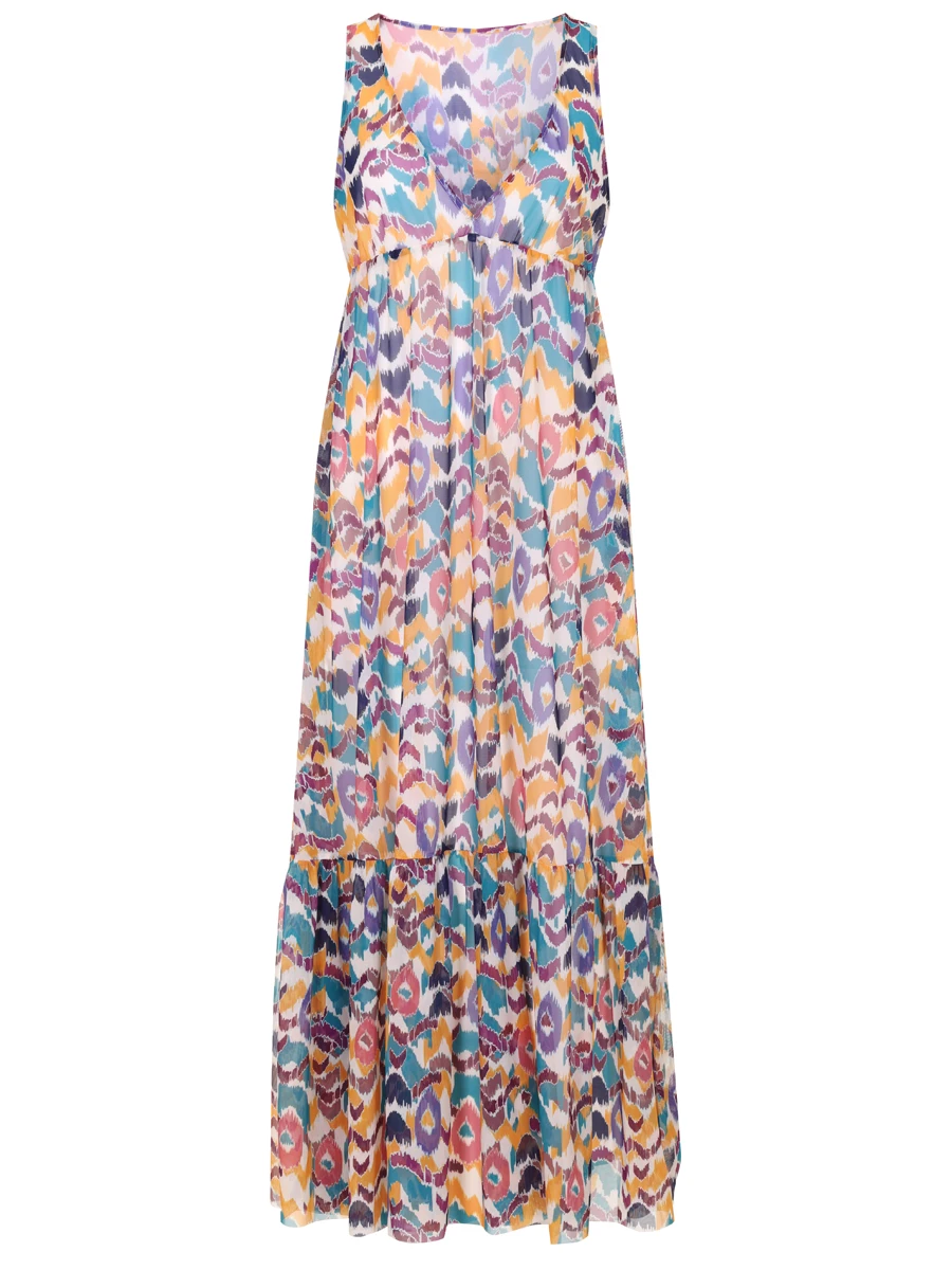 Платье с принтом GOTTEX E24113099/080, размер 42, цвет мультиколор