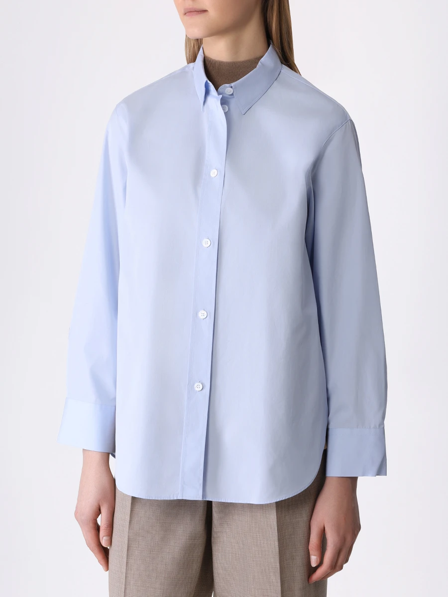 Рубашка хлопковая WINDSOR DB300H 10014727 461, размер 44, цвет голубой - фото 4