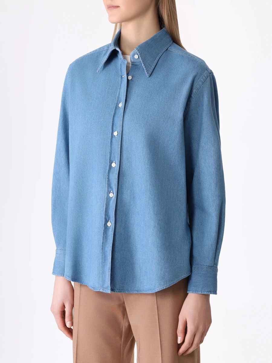 Рубашка джинсовая WINDSOR DB303H 10017250 461 Деним  Фото 4