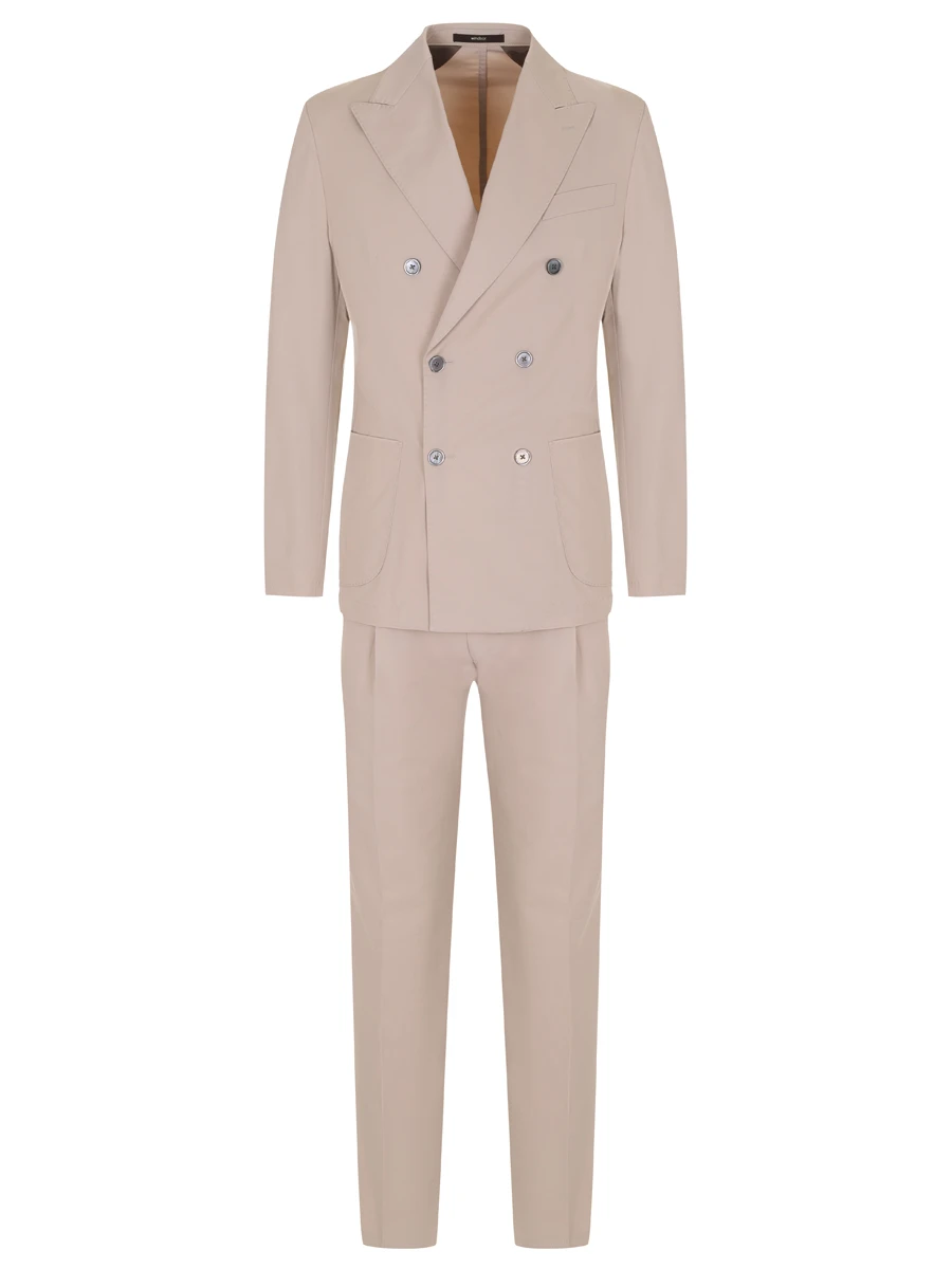 Костюм однотонный WINDSOR SATINO-N/SILVI-N 10015774/270 Бежевый 