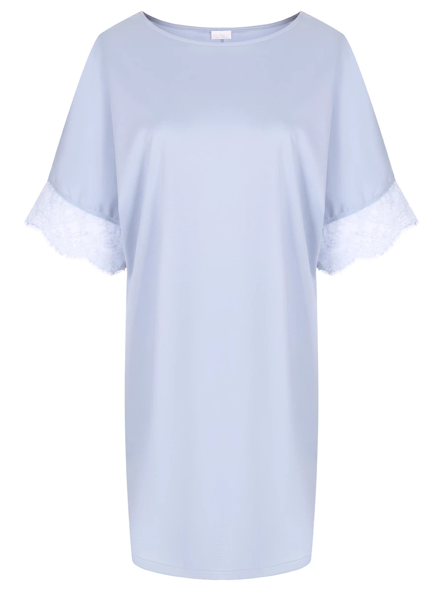 

Сорочка хлопковая, Голубой, 286-55102/413