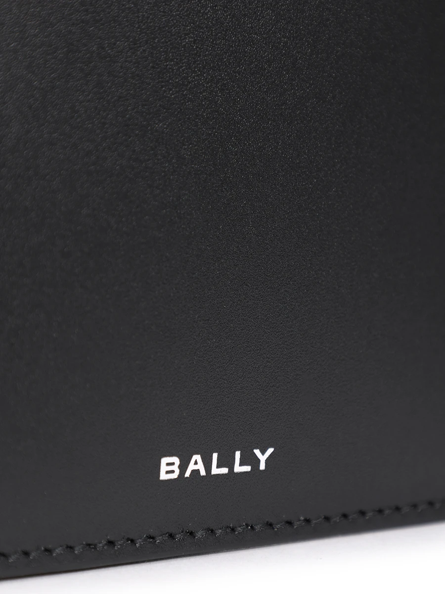 Обложка для документов кожаная BALLY MLW05A VT498 U901P, размер Один размер, цвет черный - фото 4