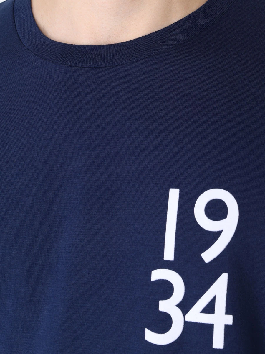 Футболка хлопковая CANALI MJ02039/305/T0806 Синий  Фото 5