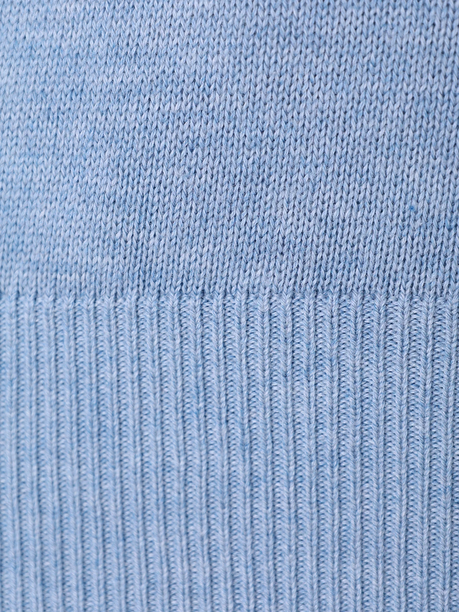Джемпер хлопковый PAUL & SHARK 24411611/656 Голубой  Фото 6