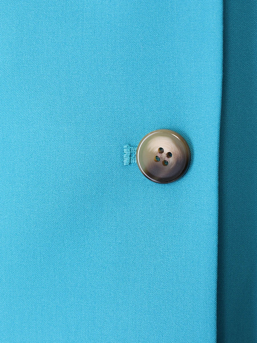 Пиджак однотонный VASSA&CO G245418-1223 C581 (170), размер 42, цвет голубой G245418-1223 C581 (170) - фото 6