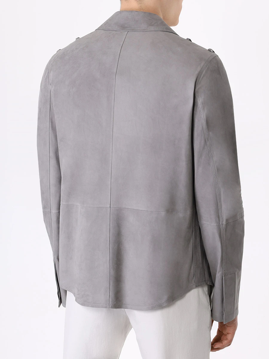 Куртка замшевая DESA K14156/HORIZON Серый  Фото 3