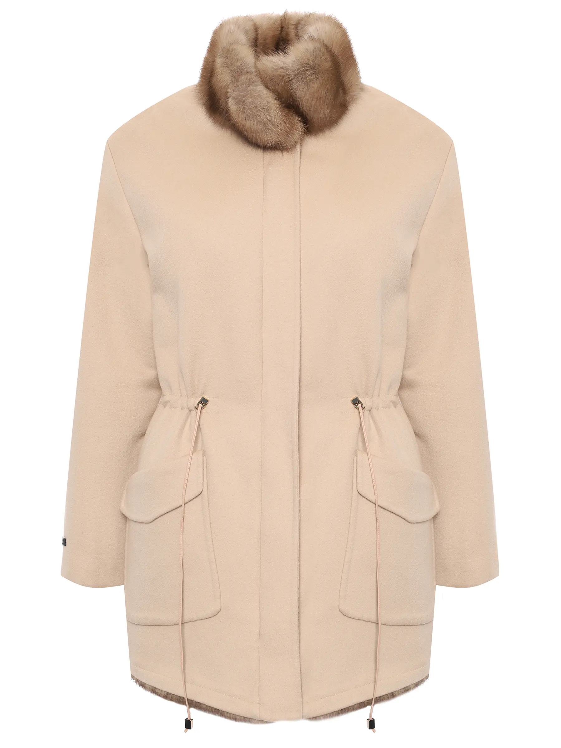 Парка соболиная двусторонняя MANZONI 24 23M495-ZDB1 Коричневый  Фото 3