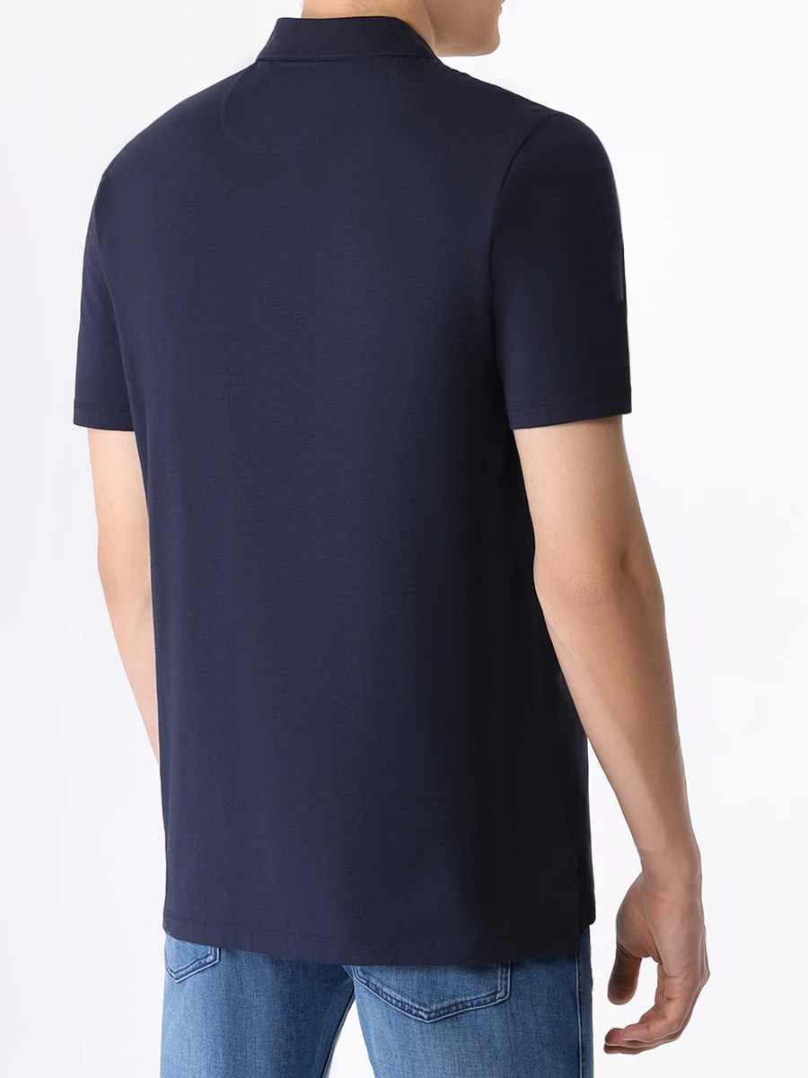 

Поло Regular Fit хлопковое, Синий, 50496003/405